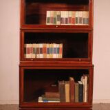 Globe Wernicke Library in Mahogany with 3 large elements and a projection.