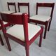 5× cassina carimate chairs door vico magistretti