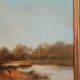 Émile Godchaux (attributed) – Important river landscape, oil on canvas, c.