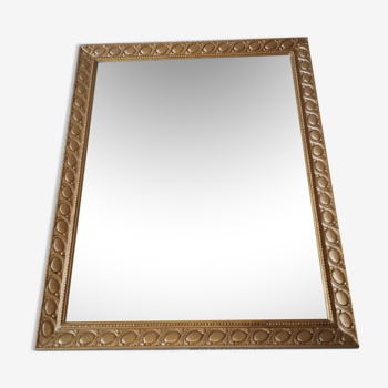 Mirror frame gilded wood 56 x 45 cm