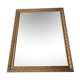 Miroir cadre bois doré 56 x 45 cm