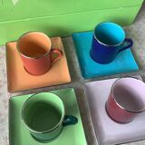 Apilco coffee cups, 2 boxes of 4 cups