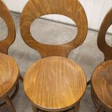 Set of 4 baumann chairs model Seagull 1970
