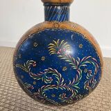 Gourde indienne en métal