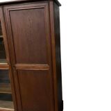 vintage wooden display cabinet XL / shelf / furniture