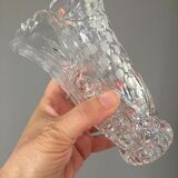 Vintage Bohemian crystal vase