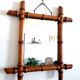 Bamboo barber mirror 42 cm, circa 1940