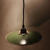 Green enameled sheet suspension