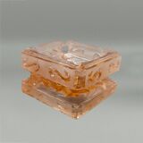 1970s Stunning Smoking Set By Antonio Imperatore in Murano Glass. Made in I