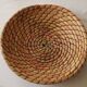 Straw/wicker fruit bowl