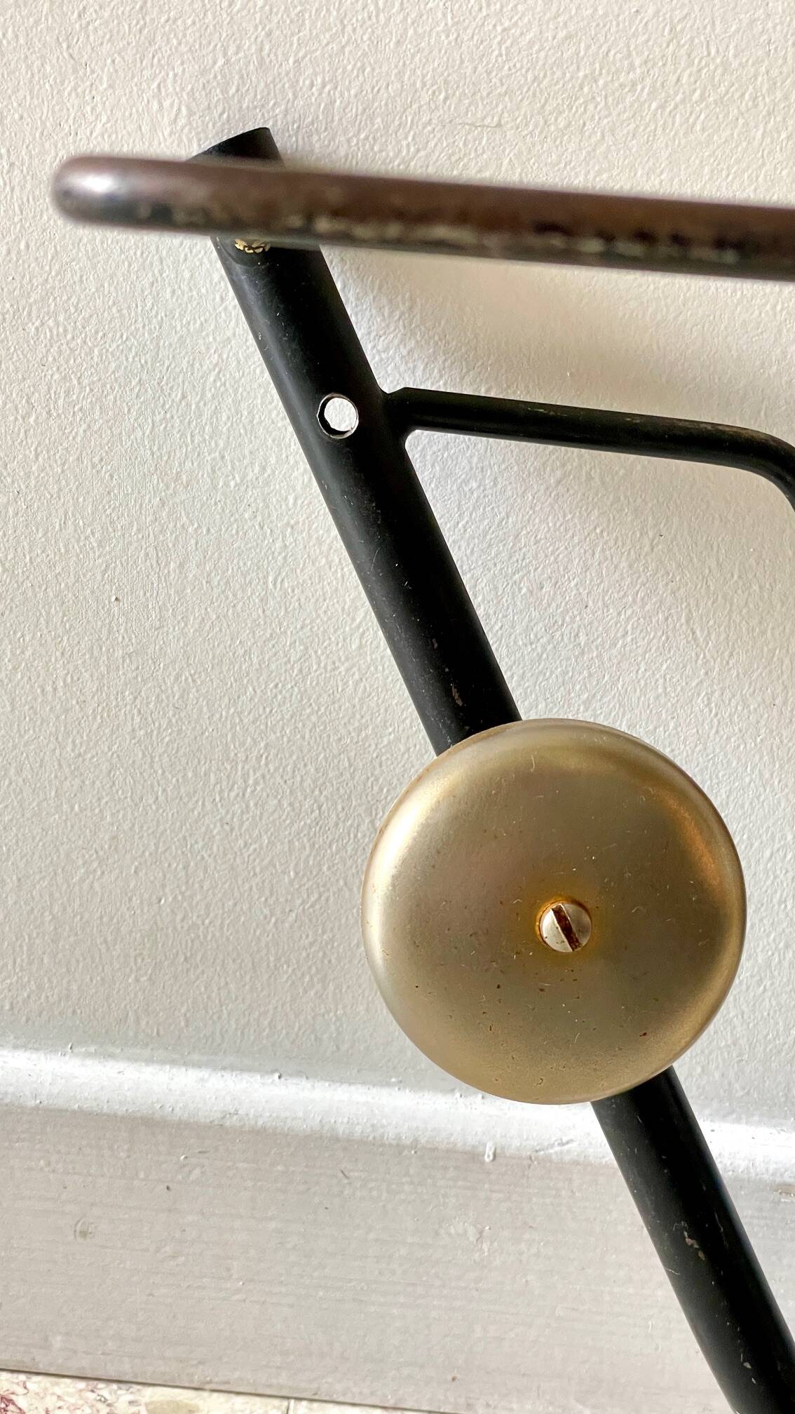 Vintage Steel Coat Rack from the 60s