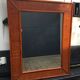 Miroir en bambou et rotin