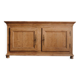 Ardennes-style 2-door chest of drawers in solid oak