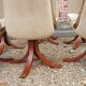 Serie de 6 chaises velours 1970