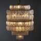 Tiered Crystal Chandelier, 1960s, Czechoslovakia