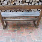 Wooden bench