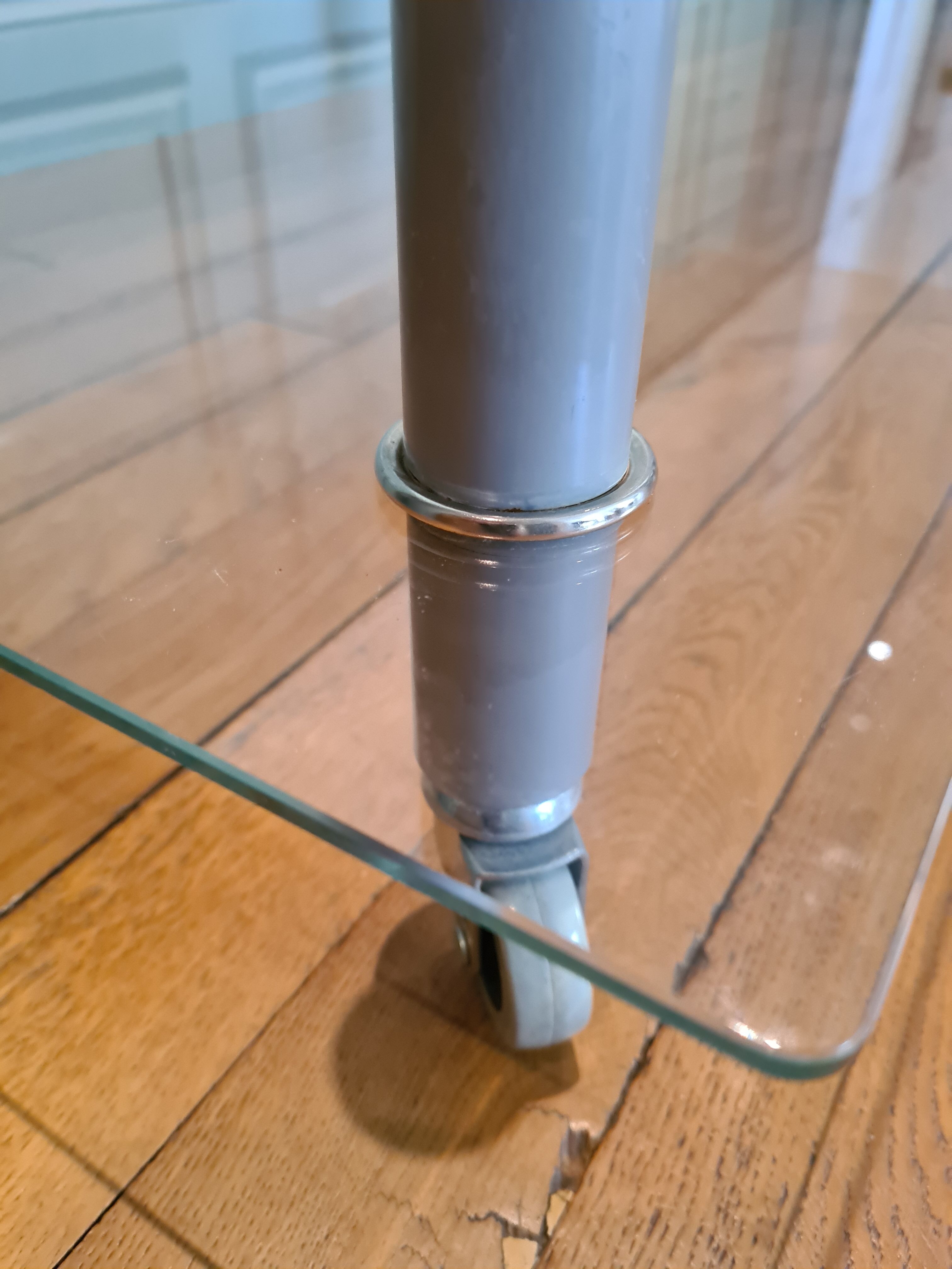 Coffee table with glass tops
