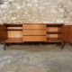 Vintage Scandinavian style teak sideboard by Younger, 60s
