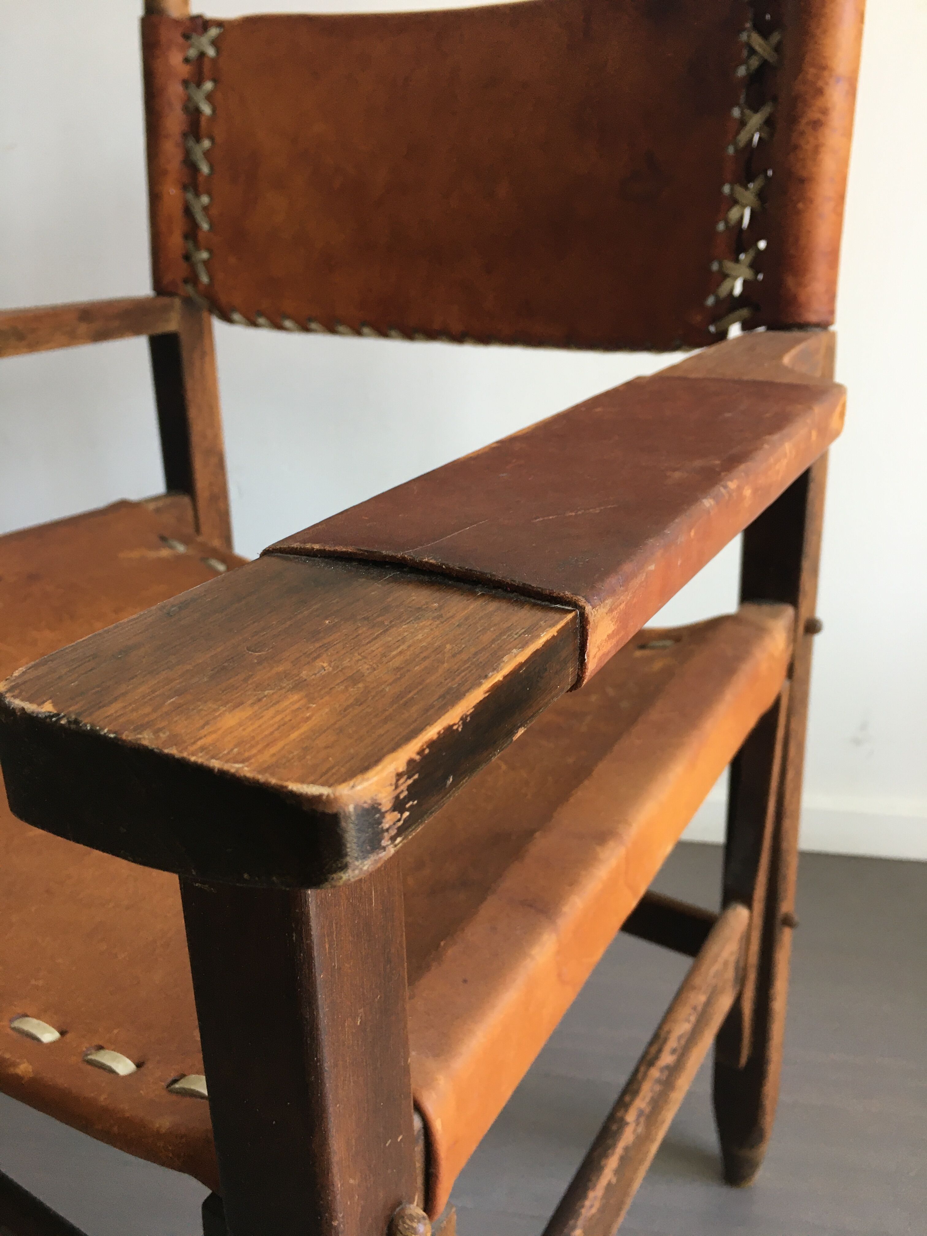 Armchair by werner biermann for "arte sano". columbia 1960's.