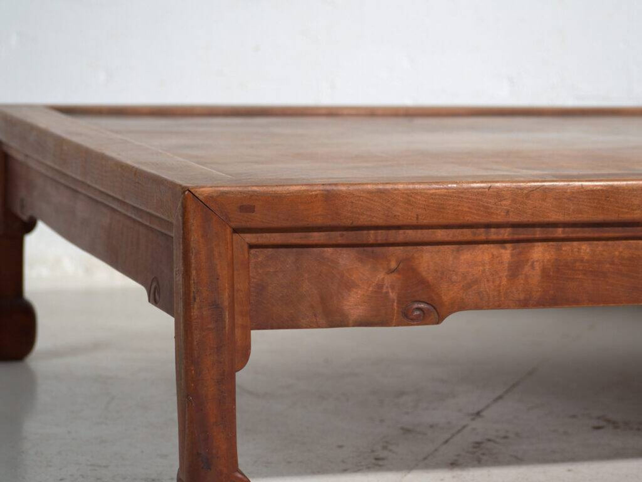 Antique Japanese low table made of keyaki wood – Japan, circa 1900