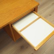 Ash desk, Norwegian design, 1970s, production: Norway