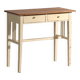 Table ancienne à deux tiroirs en pin – Europe centrale, vers 1910