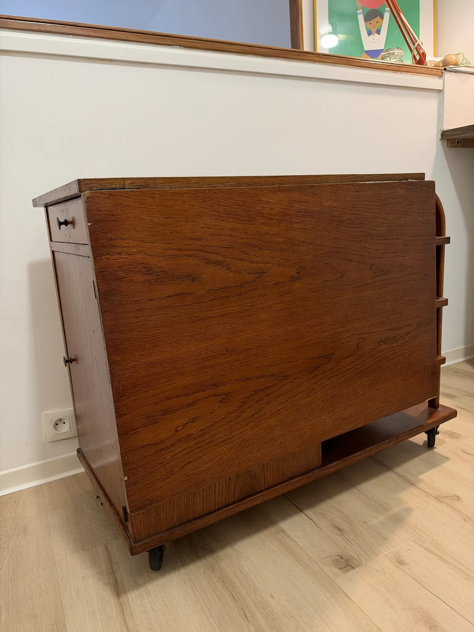 Art Deco dessert trolley/service cart