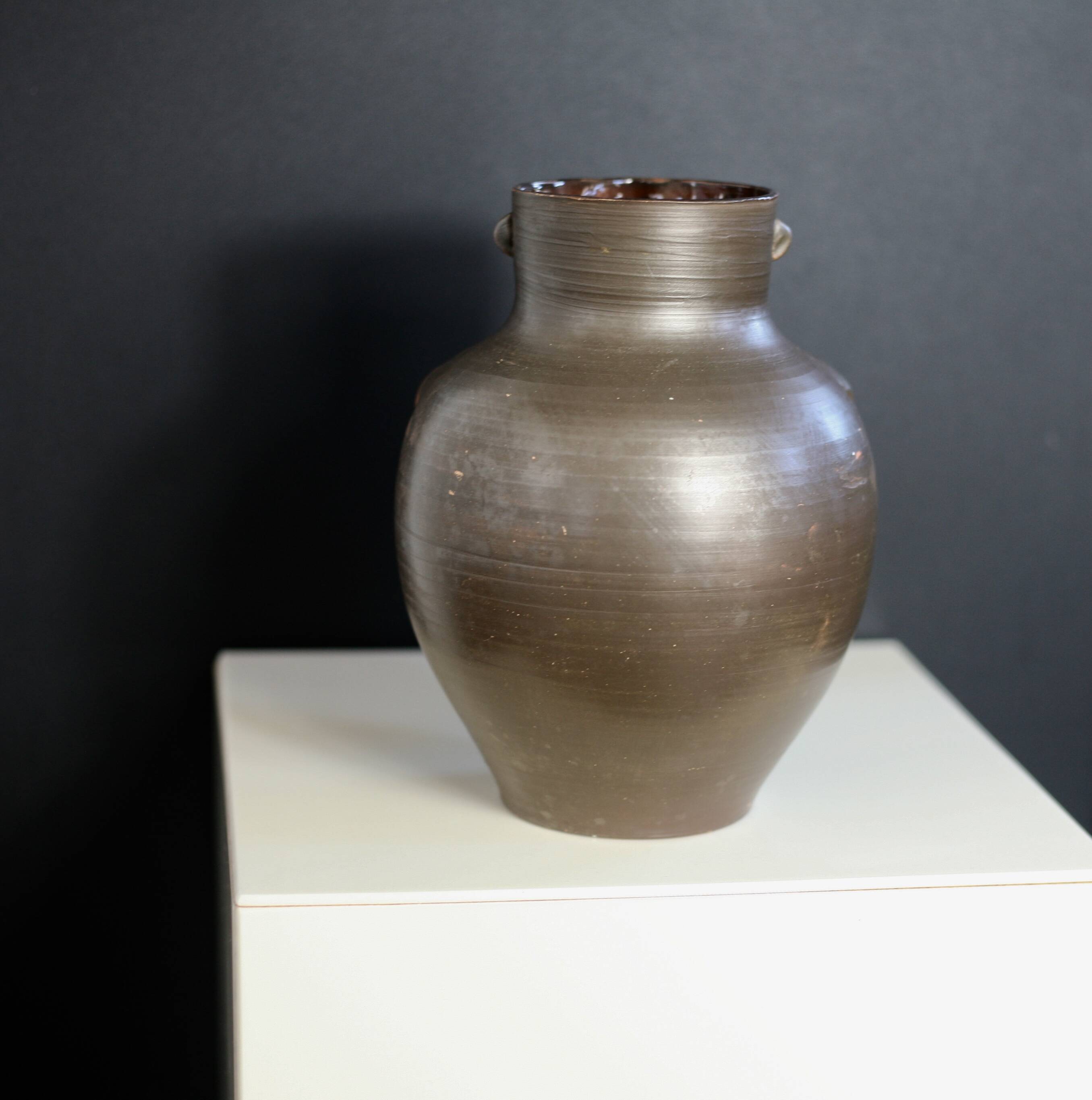 Anthropomorphic ceramic vase. 1970s