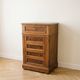 Antique chest of drawers in solid wood and marquetry