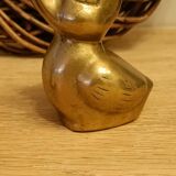 Vintage Solid Brass Ducks