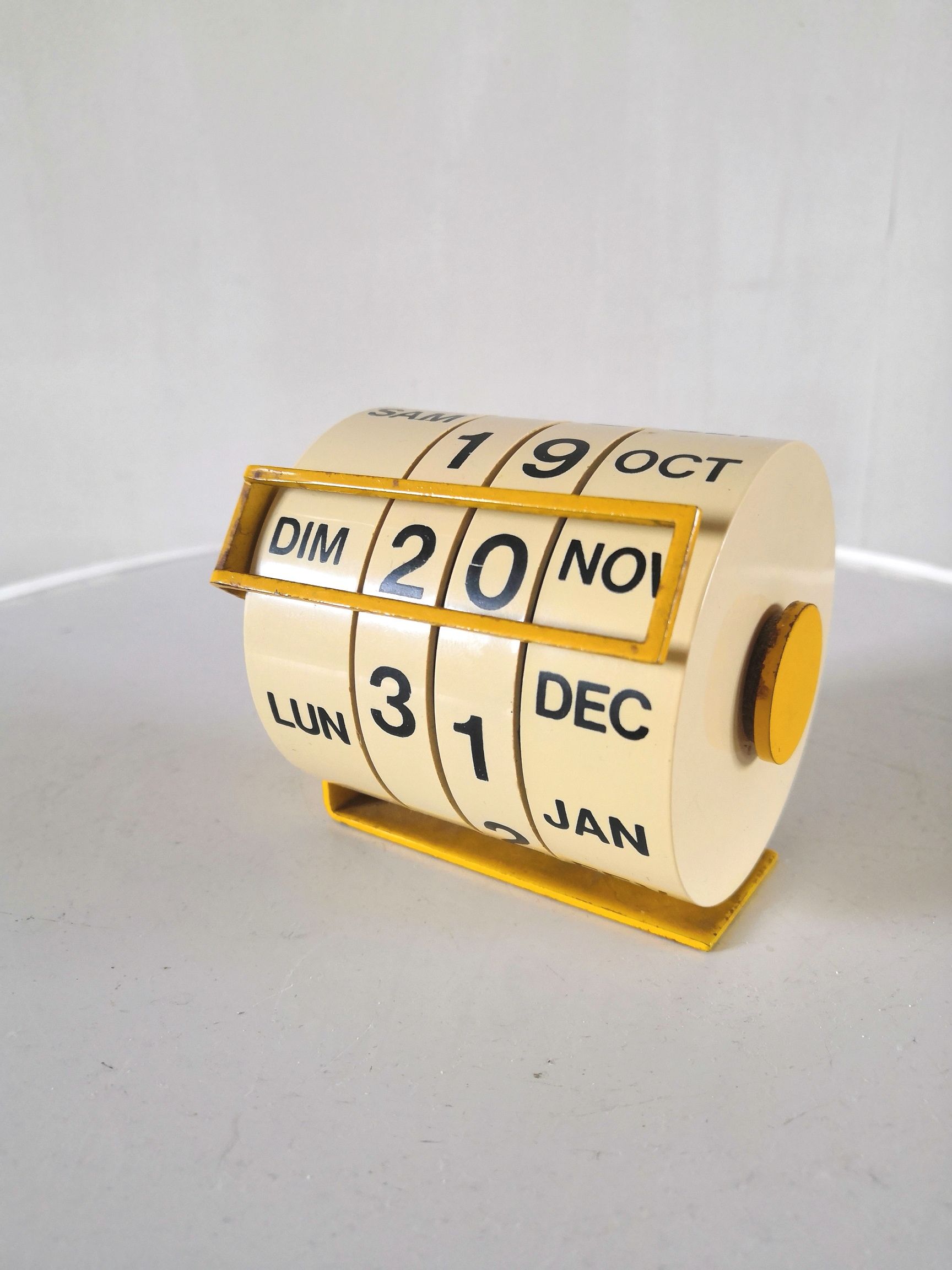Riart and Bigas perpetual calendar for Disform Italy 50s-60s