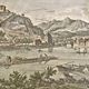 Tableau ancien ville de Grenoble APDR dessin Le May