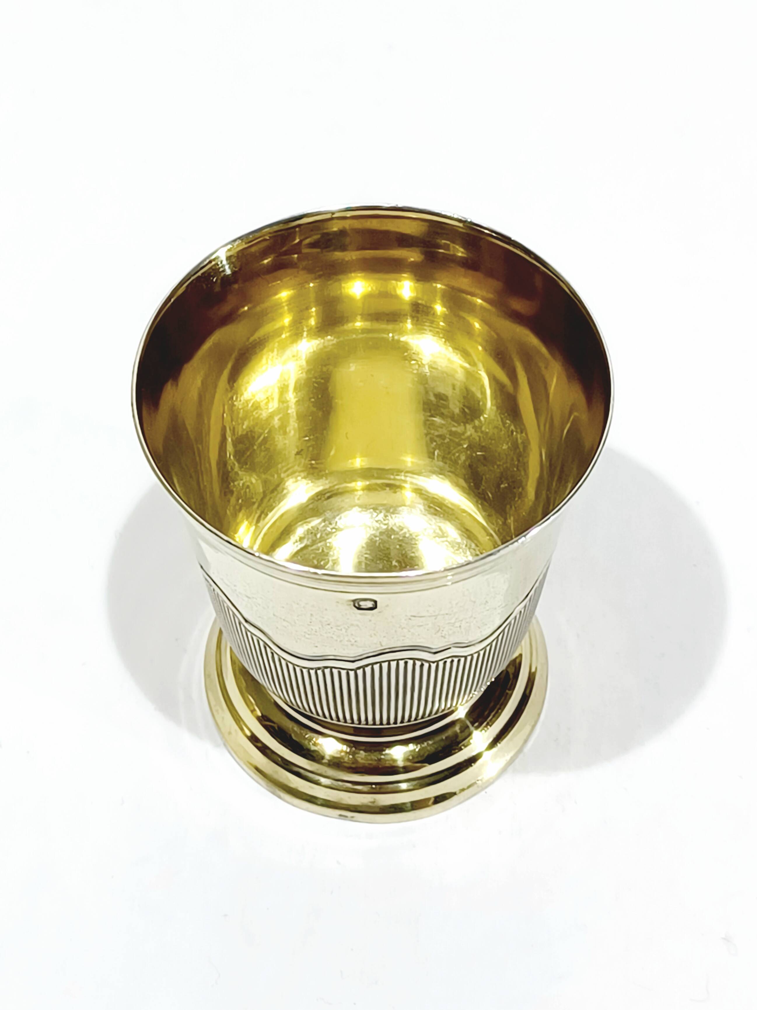 Christofle - Vermeil Egg Cup