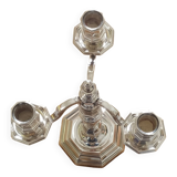 Candelabre 3 branches christofle en metal argente