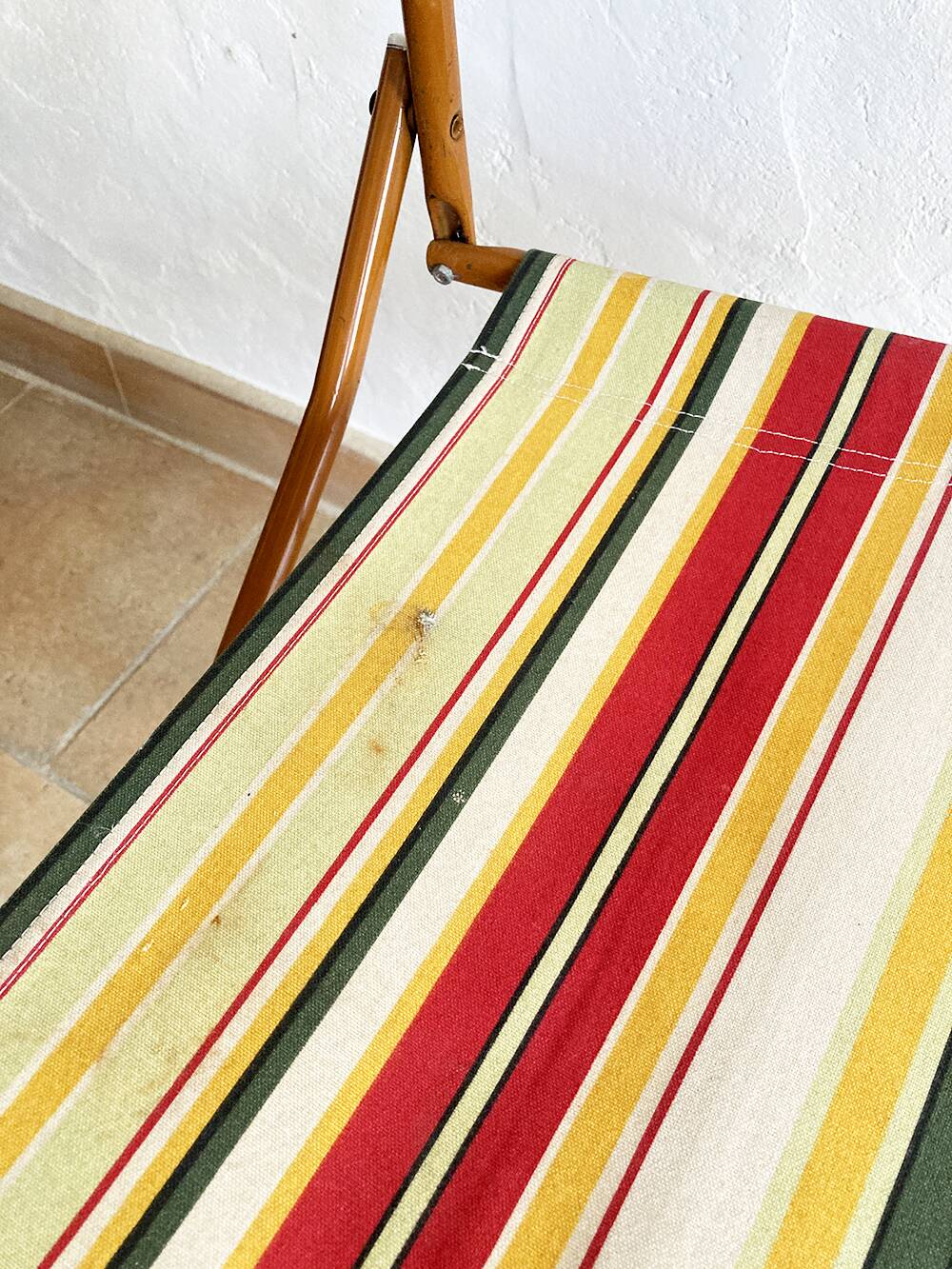 Folding camping chair, 1960s