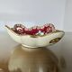 Longwy enamel dish, "Venice" pattern, 1940s-50s