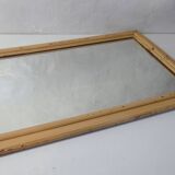 Vintage painted wood mirror