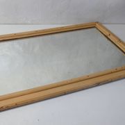 Miroir vintage en bois peint