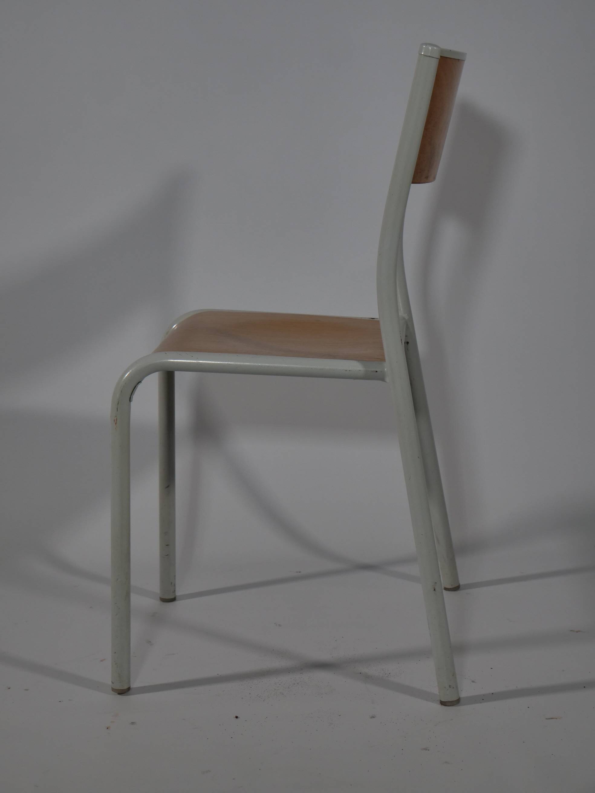 Vintage French School Chairs