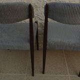5 vintage NF14 gondola chairs from the 60s of Scandinavian design