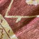 Indian Ziegler Rug, Large Rust Wool Handknotted Carpet, Livingroom Rug