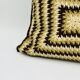 Vintage 70s crochet cushion