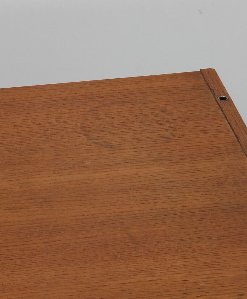 Vintage oak storage by Jiri Jiroutek, model U-458, 1960