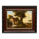 Old painting "The Mill". Oil on canvas.