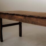Farm table in solid wood – Auvergne, around 1900