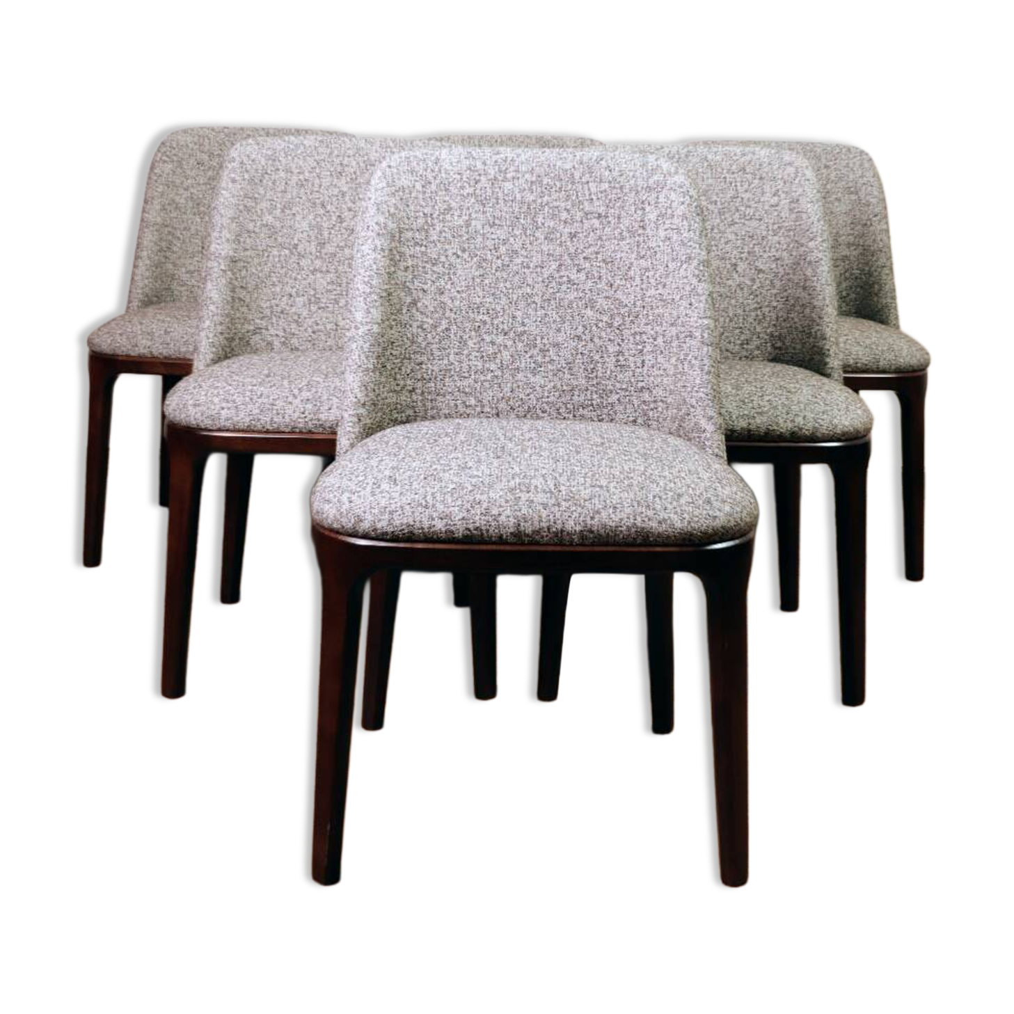 Ensemble de 6 chaises de salle à manger modernes rembourrées