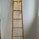 Decorative vintage bamboo ladder