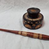Wooden pen holder Africa 1970
