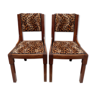 Pair of Art Deco chairs