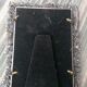 Enamelled metal photo frame. Fish décor. Perfect condition